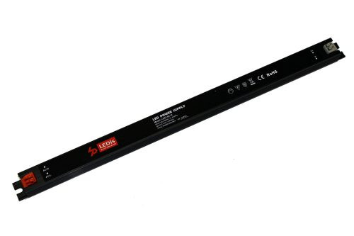 LEDis ultra slim sorkapcsos LED tápegység 60W 24V, IP20, LDST-60-24 5 év garancia
