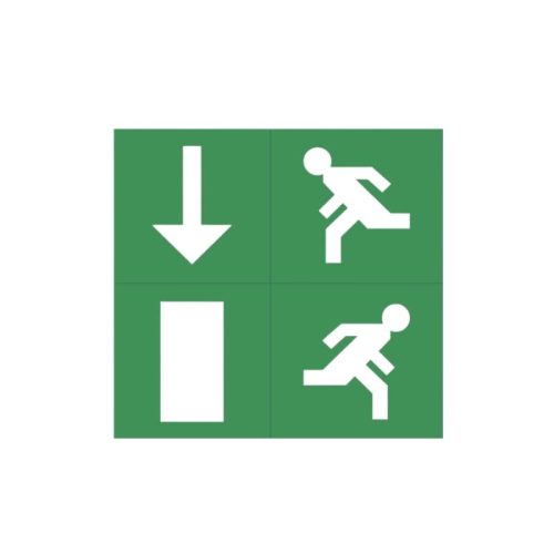 Kültéri fali EXIT lámpa 600mAh akkumulátorral IK08 IP65