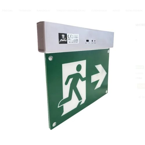 Mennyezeti EXIT lámpa 300mAh akkumulátorral