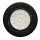 UltraLux 4W beépíthető vízálló LED bútor spotlámpa 220V fekete kerettel