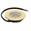 UltraLux 4W beépíthető vízálló LED bútor spotlámpa 220V arany kerettel