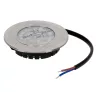UltraLux 4W beépíthető vízálló LED bútor spotlámpa 220V szatén nikkel kerettel