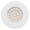 UltraLux 4W beépíthető vízálló LED bútor spotlámpa 220V fehér kerettel