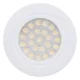 UltraLux 4W beépíthető vízálló LED bútor spotlámpa 220V fehér kerettel