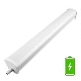   Por-és páramentes lineáris lámpa vészvilágító funkcióval 120cm 40W 4000K 5800lm sorolható