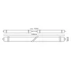 Por-és páramentes LED lámpatest 120cm 40W 4000K 5200lm sorolható