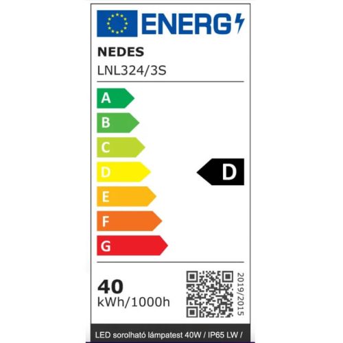 Por-és páramentes LED lámpatest 120cm 40W 4000K 5200lm sorolható
