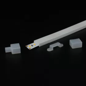   FlexPro hajlítható szilikon LED profil 8mm-es LED szalagokhoz DIY-S0513 IP65