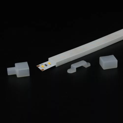 FlexPro hajlítható szilikon LED profil 8mm-es LED szalagokhoz DIY-S0513 IP65