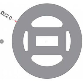 FlexPro 360 fokban körbevilágító hajlítható szilikon LED profil világító slag hatással