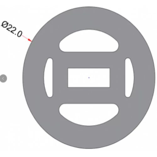 FlexPro 360 fokban körbevilágító hajlítható szilikon LED profil világító slag hatással