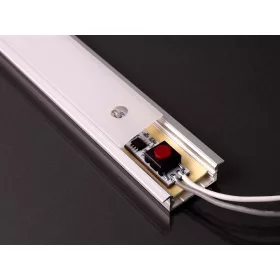 Nyomógombos dimmer LED profilba 8A 12/24V