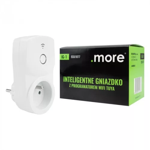 Programozható intelligens aljzat WiFi TUYA