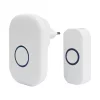 Ecolight BIM-01 fehér vezeték nélküli konnektoros ajtócsengő és nyomógomb