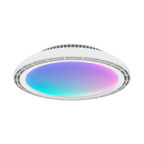 Modee 45 cm átmérőjű modern mennyezeti LED lámpa beépített ventilátorral és RGB világítással