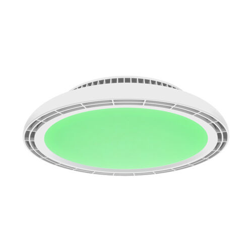 Modee 45 cm átmérőjű modern mennyezeti LED lámpa beépített ventilátorral és RGB világítással