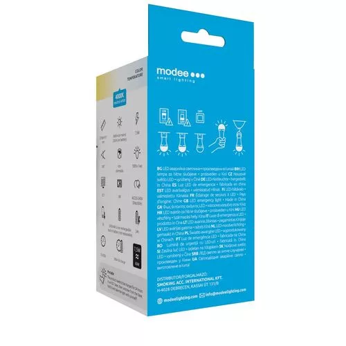 Modee Emergency LED vészvilágító izzó A60 7.5W, E27, 4000K, 806 lumen