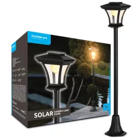 LED napelemes kerti lámpa 120 cm – meleg fehér fény – kültéri szolár lámpa