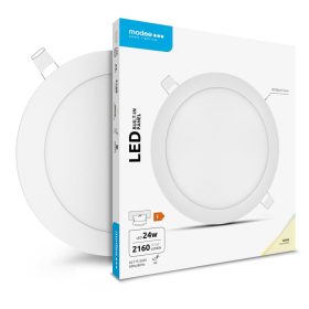   Modee kerek LED panel 24W 2160lm 4000K Ø295mm Beépíthető kör A2