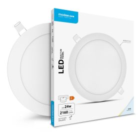   Modee kerek LED panel 24W 2160lm 6000K Ø295mm Beépíthető kör A2