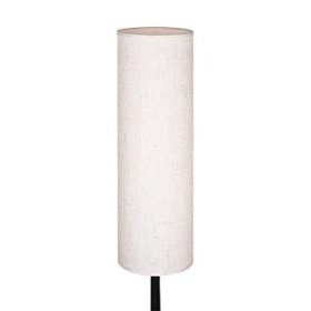 Rattan burás állólámpa – PASSO, 150 cm, fekete, E27 foglalattal