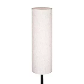 Rattan burás állólámpa – PASSO, 150 cm, fekete, E27 foglalattal
