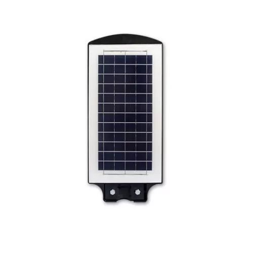  Napelemes Utcai Lámpa 100W, 2000lm, 6000K, Alkonyat- és Mozgásérzékelővel, Távirányítóval, IP65