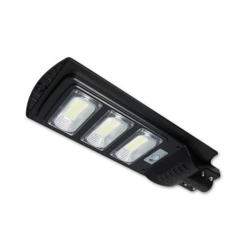  Napelemes Utcai Lámpa 200W, 3000lm, 6000K, Alkonyat- és Mozgásérzékelővel, Távirányítóval, IP65