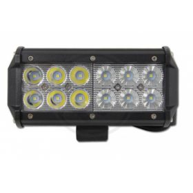 Téglalap alakú LED munkalámpa – 36W – 3260 lumen – 6000K – IP67 – 9–32V