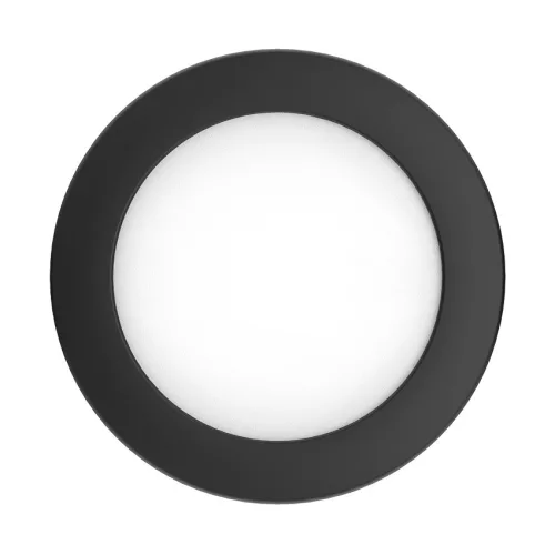 UltraLux 4W beépíthető vízálló LED bútor spotlámpa 12V állítható CCT színhőmérséklettel, Fekete kerettel
