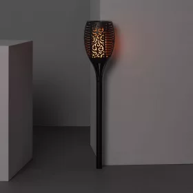 Leszúrható napelemes fáklya lámpa láng effekttel 51 cm