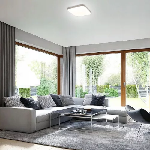 Domin LED mennyezeti lámpa 24W, természetes fehér, 34X34 cm, IP44