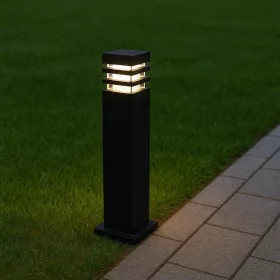 MALIBU kerti állólámpa 50cm, E27 foglalat, fekete