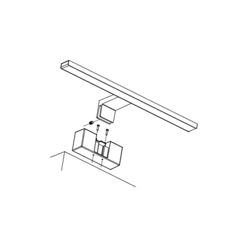 Besta Multi tükör feletti lámpa 50cm 12W IP44 természetes fehér