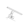 Besta Multi tükör feletti lámpa 40cm 8W IP44 természetes fehér