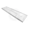 120x30 falon kívüli LED panel (kerettel) 60W 4800lm 4500K természetes fehér