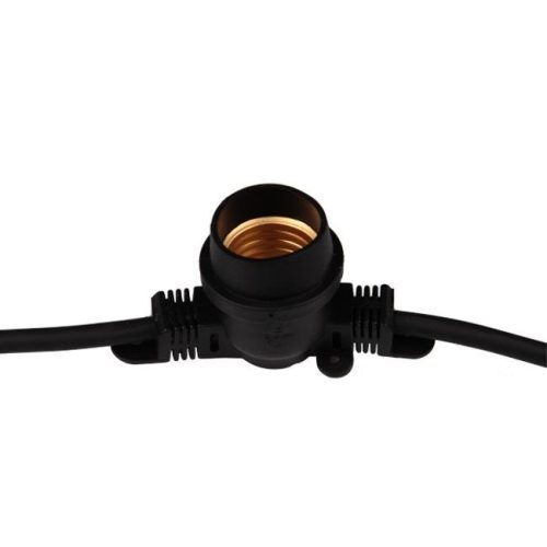 Sorolható kültéri izzósor 10 méter, 10xE27 foglalat