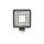 Négyzet alakú LED munkalámpa – 123W – 12300 lumen – 10–60V – 6000K hidegfehér fény