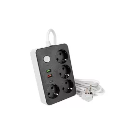   Remo 4-as hosszabbító kapcsolóval, 2xUSB 1xUSB-C, 2m-es kábellel