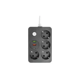   Remo 4-as hosszabbító kapcsolóval, 2xUSB 1xUSB-C, 2m-es kábellel