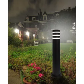 MIAMI kerti állólámpa 61cm, E27 foglalat, fekete