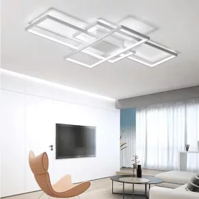   MasterLED Galaxis Pegaz távirányítós mennyezeti LED lámpa 105×50 cm 130W fehér