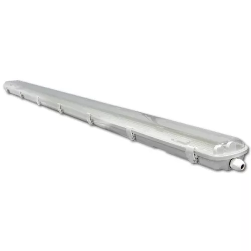 LED fénycső armatúra 2x150cm por-és páramentes max 2x24W