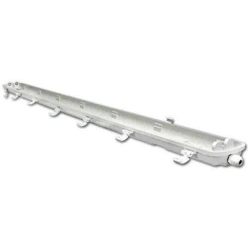 LED fénycső armatúra 2x150cm por-és páramentes max 2x24W