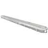 LED fénycső armatúra 2x120cm por-és páramentes max 2x36W
