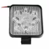 Négyzet alakú munkalámpa 27W 3510lm 10-30V 6000K IP67