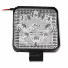 Négyzet alakú munkalámpa 27W 3510lm 10-30V 6000K IP67