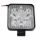 Négyzet alakú munkalámpa 27W 3510lm 10-30V 6000K IP67