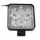 Négyzet alakú munkalámpa 27W 3510lm 10-30V 6000K IP67