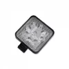 Négyzet alakú munkalámpa 27W 3510lm 10-30V 6000K IP67